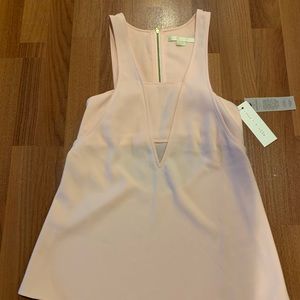 NWT Cooper and Ella XS Nude (lt peach) Dressy Tank